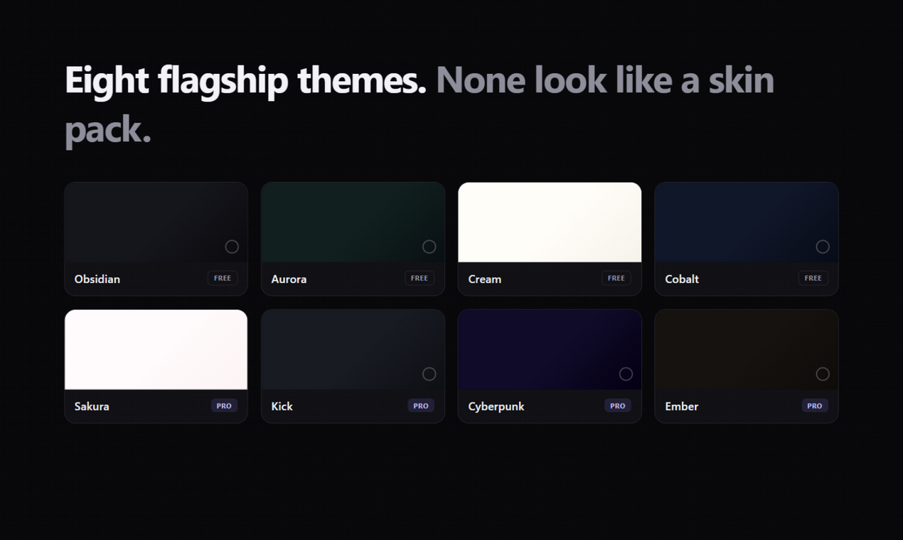 Reskin screenshot 2